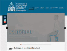 Tablet Screenshot of ciceg.org