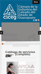 Mobile Screenshot of ciceg.com.mx